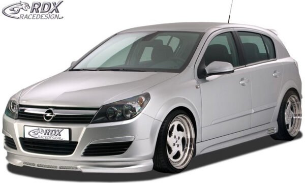 LK Performance RDX Front Spoiler OPEL Astra H 4/5-doors - LK Auto Factors