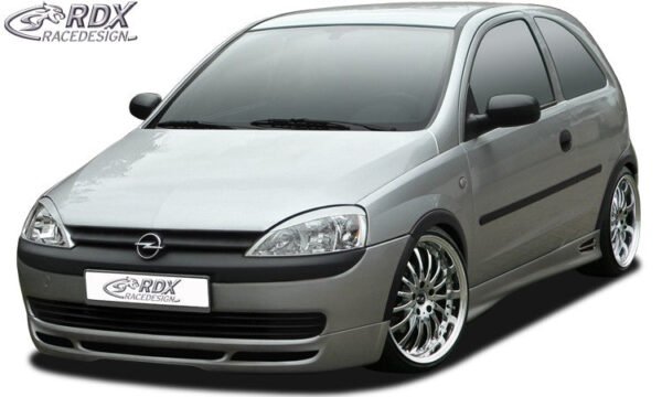 LK Performance RDX Front Spoiler OPEL Corsa C -2002 - LK Auto Factors