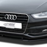 LK Performance front spoiler VARIO-X AUDI A4 B8 Facelift 2011+ (S-Line or S4 front bumper) - LK Auto Factors