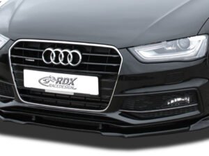 LK Performance front spoiler VARIO-X AUDI A4 B8 Facelift 2011+ (S-Line or S4 front bumper) - LK Auto Factors