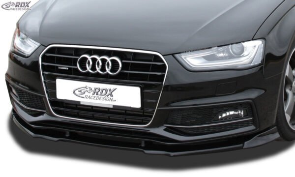 LK Performance front spoiler VARIO-X AUDI A4 B8 Facelift 2011+ (S-Line or S4 front bumper) - LK Auto Factors