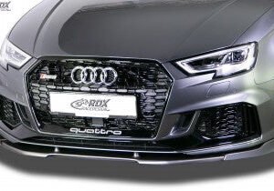 LK Performance front spoiler VARIO-X AUDI RS3 8V 2017+ front lip front attachment front spoiler lip - LK Auto Factors