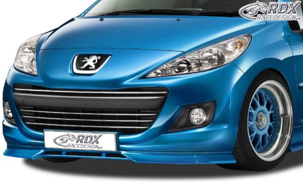 LK Performance RDX Front Spoiler PEUGEOT 207 / 207CC Facelift 2009+ - LK Auto Factors