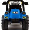 Kids 12v Electric Ride on Tractor With Front Loader Blue - LK Auto Factors