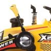 Kids 12v Electric / Battery Ride on Tractor / Digger Yellow - LK Auto Factors