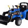 Kids 12v Electric Ride on Tractor With Front Loader Blue - LK Auto Factors