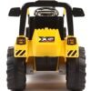 Kids 12v Electric / Battery Ride on Tractor / Digger Yellow - LK Auto Factors