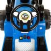 Kids 12v Electric Ride on Tractor With Front Loader Blue - LK Auto Factors