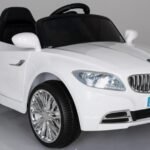 Kids 2x6V 15W TWO MOTORS Battery Powered BMW Style Electric Ride On Toy Car (Model: S2188) WHITE - LK Auto Factors