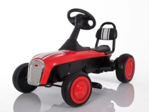 3-8 Year Old Kids Outdoor Go Kart with Foot Pedal and Brake Lever (Model: K02) RED - LK Auto Factors