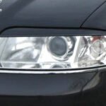 LK Performance headlight spoilers Audi A6 4B facelift (2001+) Evil eye - LK Auto Factors