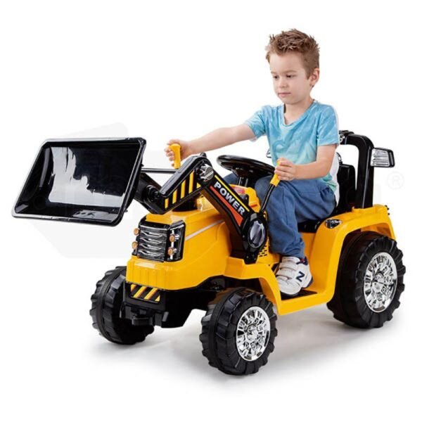 Electric Ride On Tractor Excavator with Parental Remote Control Music and Lights - LK Auto Factors