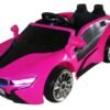 Kids 2x6V 15W TWO MOTORS Battery Powered UNBRANDED BMW i8 Style Electric Ride On Toy Car (Model: KL1888) PINK - LK Auto Factors