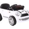 Kids Battery Powered Electric Ride On MINI Style Toy Car with Parental Remote Control (Model: S6088) (WHITE) - LK Auto Factors