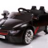 Kids 2x6V 15W TWO MOTORS Battery Powered UNBRANDED BMW i8 Style Electric Ride On Toy Car (Model: KL1888) BLACK - LK Auto Factors