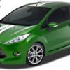 LK Performance RDX Front Spoiler FORD Fiesta MK7 JA8 JR8 (2008-2012) - LK Auto Factors