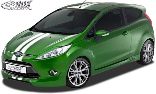 LK Performance RDX Front Spoiler FORD Fiesta MK7 JA8 JR8 (2008-2012) - LK Auto Factors