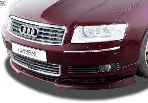 LK Performance front spoiler VARIO-X AUDI A8 D3 / 4E -2005 (all, incl. W12 or S8) front lip front attachment front spoiler lip - LK Auto Factors