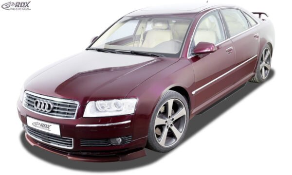 LK Performance front spoiler VARIO-X AUDI A8 D3 / 4E -2005 (all, incl. W12 or S8) front lip front attachment front spoiler lip - LK Auto Factors