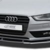 LK Performance front spoiler VARIO-X AUDI A4 B8 facelift 2011+ front lip front attachment front spoiler lip - LK Auto Factors