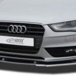 LK Performance front spoiler VARIO-X AUDI A4 B8 facelift 2011+ front lip front attachment front spoiler lip - LK Auto Factors