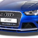 LK Performance front spoiler VARIO-X AUDI RS4 B8 front lip front attachment - LK Auto Factors