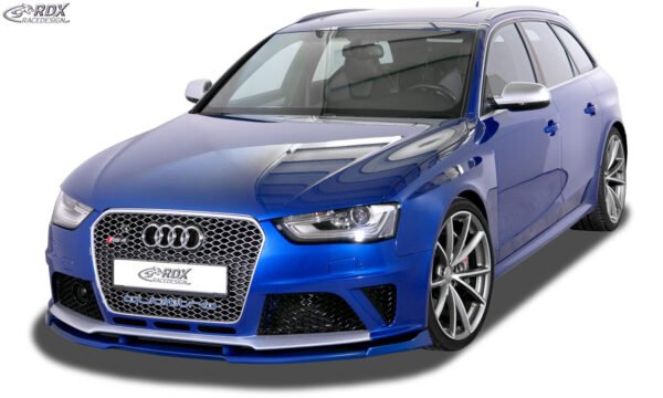 LK Performance front spoiler VARIO-X AUDI RS4 B8 front lip front attachment - LK Auto Factors