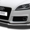LK Performance front spoiler VARIO-X AUDI TT 8J -2010 (S-Line front bumper) front lip front attachment front spoiler lip - LK Auto Factors