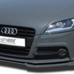 LK Performance front spoiler VARIO-X AUDI TTS 8J front lip front attachment front spoiler lip - LK Auto Factors