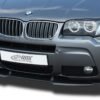 LK Performance RDX Front Spoiler VARIO-X BMW X3 E83 M-Styling 2006+ Front Lip Splitter - LK Auto Factors