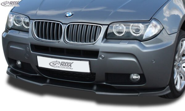 LK Performance RDX Front Spoiler VARIO-X BMW X3 E83 M-Styling 2006+ Front Lip Splitter - LK Auto Factors