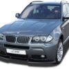 LK Performance RDX Front Spoiler VARIO-X BMW X3 E83 M-Styling 2006+ Front Lip Splitter - LK Auto Factors