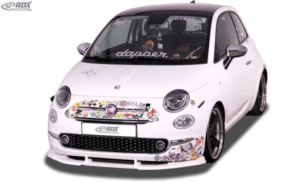 LK Performance front spoiler VARIO-X FIAT 500 2016+ - LK Auto Factors