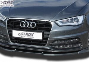 LK Performance front spoiler VARIO-X AUDI A3 8V, 8VA Sportback, 8VS Sedan, 8V7 Cabrio S-Line / S3 (S-Line or S3 front bumper) Front lip Front attachment Front spoiler lip - LK Auto Factors