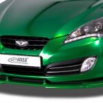 LK Performance front spoiler VARIO-X HYUNDAI Genesis Coupe 2008-2012 front lip front attachment front spoiler lip - LK Auto Factors