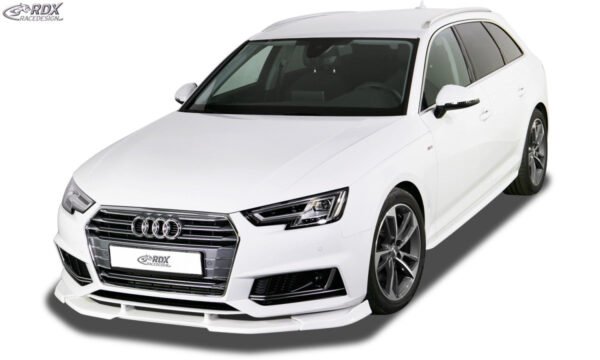 LK Performance front spoiler VARIO-X AUDI A4 8W B9 (S-Line or S4 front bumper) - LK Auto Factors