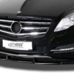 LK Performance front spoiler VARIO-X MERCEDES R-Class W251 (2010-2017) front lip front attachment front spoiler lip - LK Auto Factors