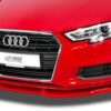 LK Performance front spoiler VARIO-X AUDI A3 8V7 Cabrio (facelift 2016+) front lip front attachment front spoiler lip - LK Auto Factors