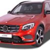 LK Performance front spoiler VARIO-X MERCEDES GLC X253 & GLC Coupé C253 -2019 front lip front attachment front spoiler lip - LK Auto Factors