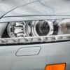 LK Performance headlight spoilers Audi A6 4F facelift 2008-2011 Evil eye - LK Auto Factors