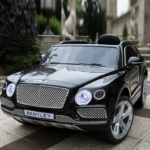 Licensed Bentley Bentayga 12v Kids Electric Ride On Kids Car - Metallic Black - LK Auto Factors