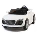 Predatour Audi Style 12v kids Ride on Electric Car with Remote - White - LK Auto Factors