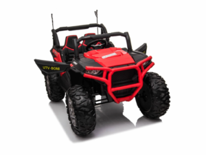 JC999 UTV 24v Big Seats All Terrain Kids Ride on Buggy ATV Quad With Remote - Red - LK Auto Factors