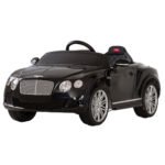 Bentley Continental GTC Fully  Licensed 12v Electric Ride on Car - Black - LK Auto Factors