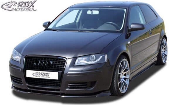 LK Performance RDX Front Spoiler VARIO-X AUDI A3 8P 2005-2008 (3-doors + Sportback) Front Lip Splitter - LK Auto Factors