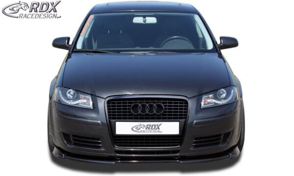 LK Performance RDX Front Spoiler VARIO-X AUDI A3 8P 2005-2008 (3-doors + Sportback) Front Lip Splitter - LK Auto Factors