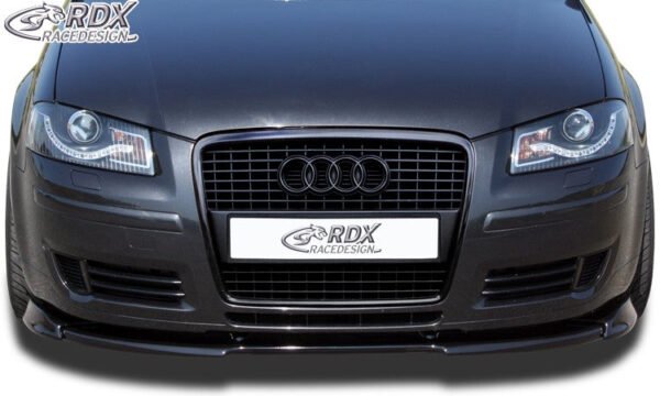 LK Performance RDX Front Spoiler VARIO-X AUDI A3 8P 2005-2008 (3-doors + Sportback) Front Lip Splitter - LK Auto Factors